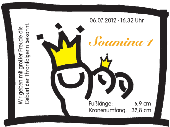Babyanzeige von Soumina  von WESER-KURIER