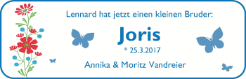 Babyanzeige von Joris Vandreier von WESER-KURIER