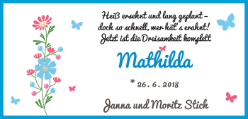 Babyanzeige von Mathilda Stich von WESER-KURIER